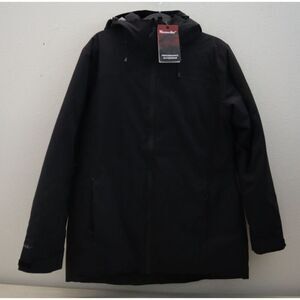 Moosejaw 7726177 Men's Sz L Black Hooded Insulated Jacket